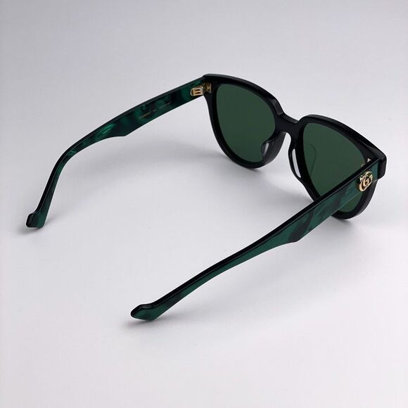 Gucci GG0960SA 001 Sunglasses Black Green Swirl Women main image 7